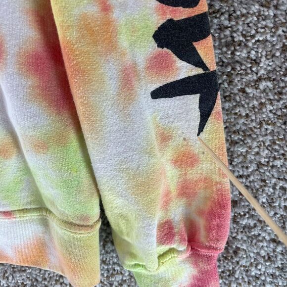 Naruto Shippuden Hoodie Sweatshirt Adult Small Tie Dye Pullover Shonen Jump Logo - Picture 5 of 11